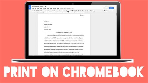 how do i print from my chromebook? what if you want to print on a non-networked printer?