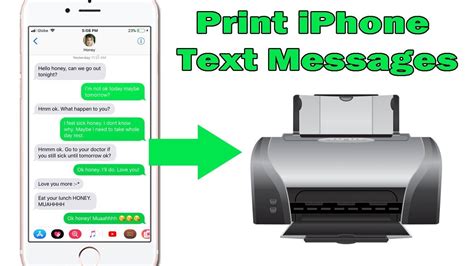 How to Print Out Text Messages: A Multi-Faceted Discussion